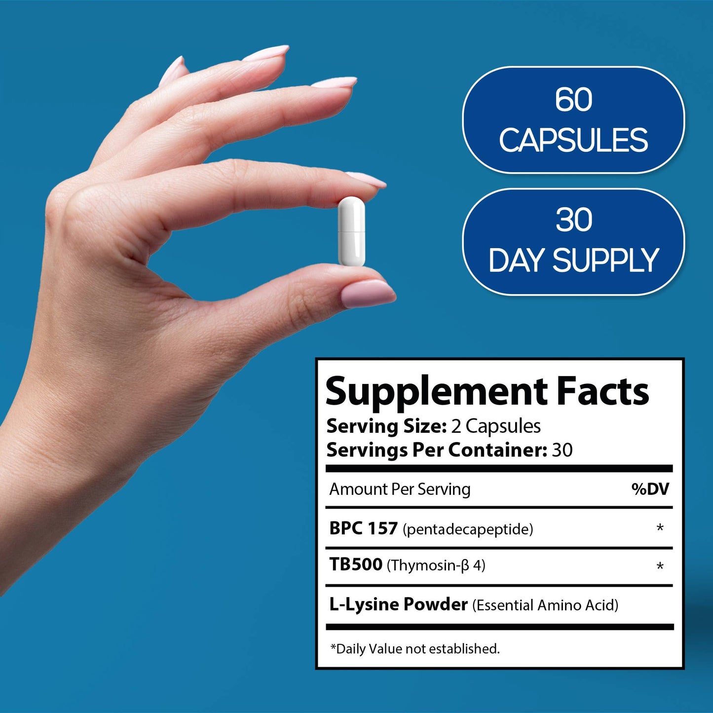 BPC 157 & TB500 – Advanced Recovery & Performance Formula